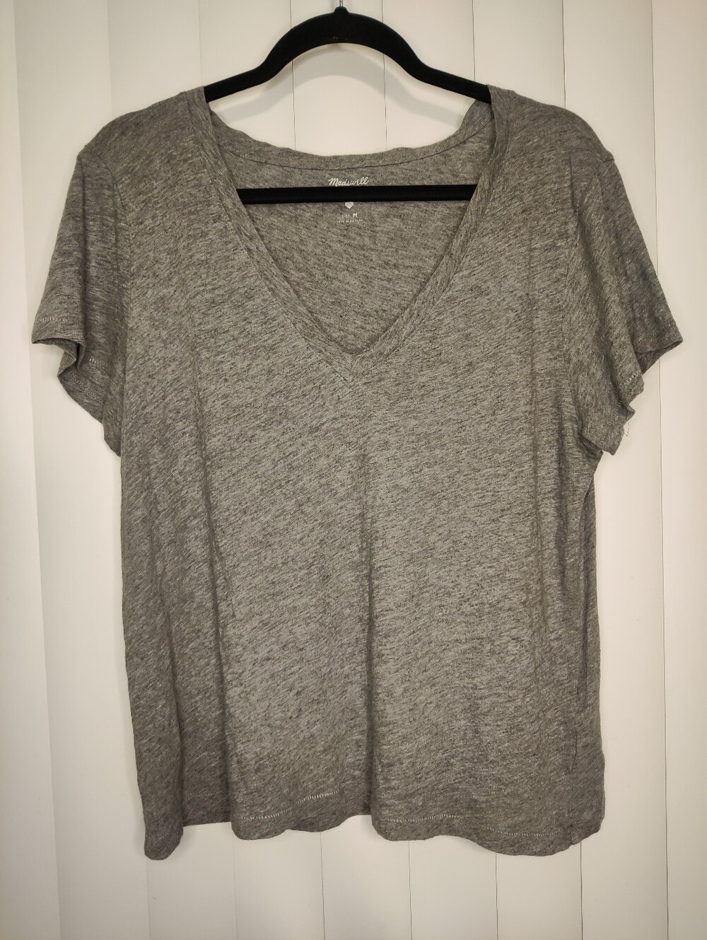 Madewell Gray Heather Top